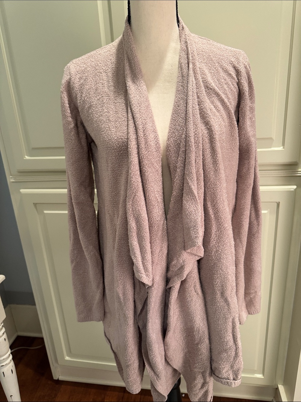 Barefoot Dreams Blush Bamboo Chic Lite Open-Front Cozy Cardigan